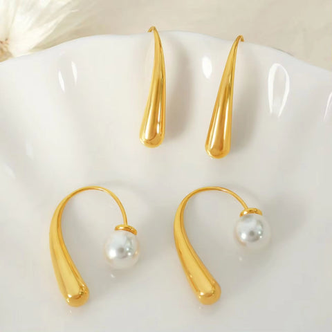 JEWELRY EH113 Factory Hot Sale Premium Sense of Unique Pearl Earrings Burst Tender Temperament Earrings