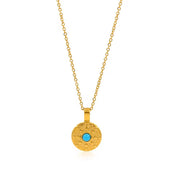 Natural Stone Necklace 18K Gold Color Stainless Steel Chain Suitable for Women Waterproof Material Fashion Oval Jewelry
