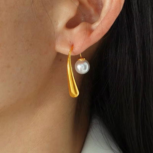 JEWELRY EH113 Factory Hot Sale Premium Sense of Unique Pearl Earrings Burst Tender Temperament Earrings