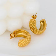 Hawaiian Style Pineapple Ananas Jackfruit Summer Fruit Shape Stainless Steel Stud Earrings Waterproof