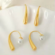 JEWELRY EH113 Factory Hot Sale Premium Sense of Unique Pearl Earrings Burst Tender Temperament Earrings