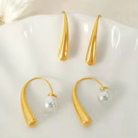 JEWELRY EH113 Factory Hot Sale Premium Sense of Unique Pearl Earrings Burst Tender Temperament Earrings