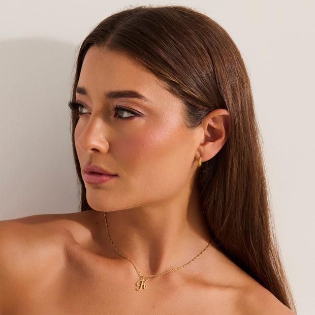 Golden Letter Necklace