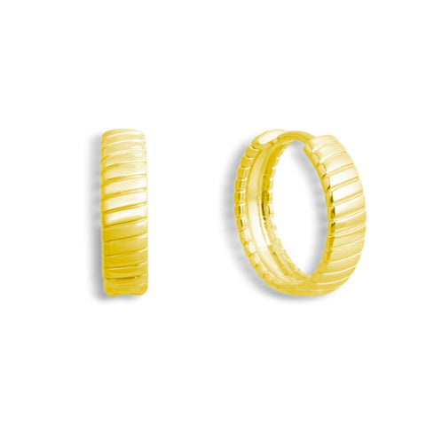 Golden Hoop Earrings