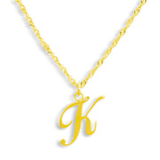 Golden Letter Necklace