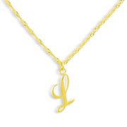 Golden Letter Necklace