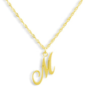Golden Letter Necklace