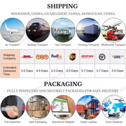 JEWELRY EH140 New Stainless Steel 18K Gold Plated Geometric Rectangle Pleated Earrings