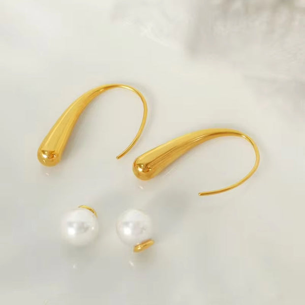 JEWELRY EH113 Factory Hot Sale Premium Sense of Unique Pearl Earrings Burst Tender Temperament Earrings