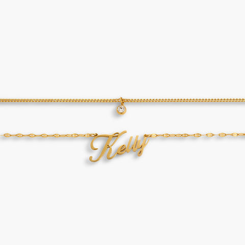 Custom/Personalized Nameplate Waist Chain